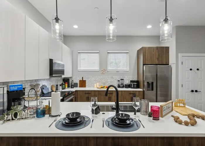 Ferienhaus The Larimar 2bd Townhouse 7st Walkable Fort Worth